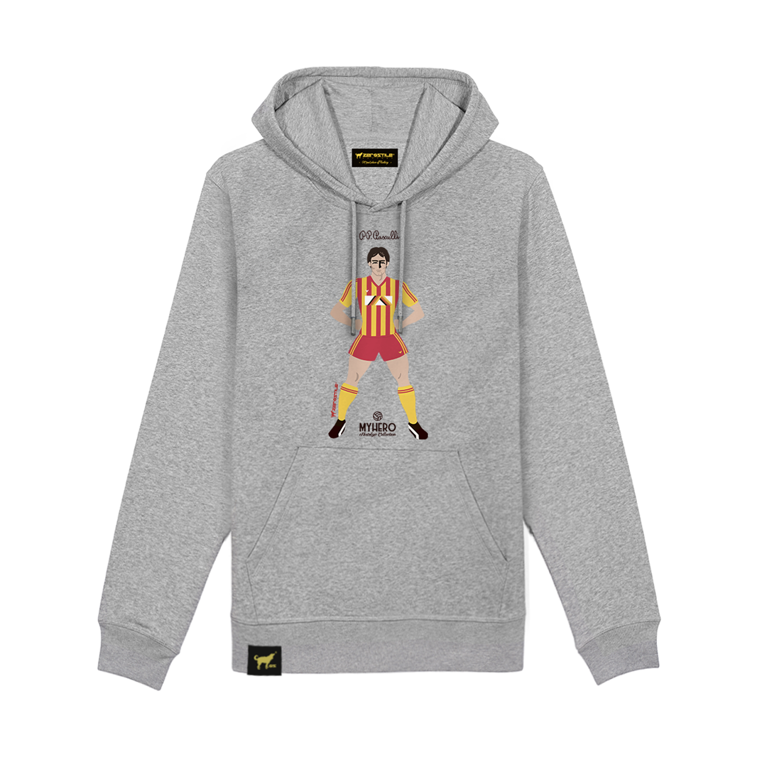 Felpa Cappuccio uomo Pedro Pablo Pasculli My Hero – Zerostile