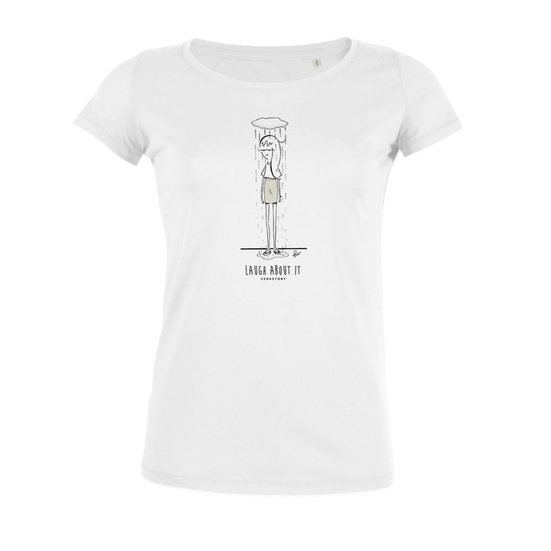 T Shirt donna - Pioggia - Verastory