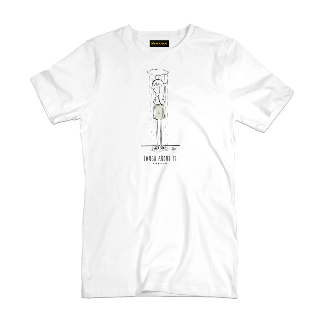 T Shirt uomo - Pioggia - Verastory