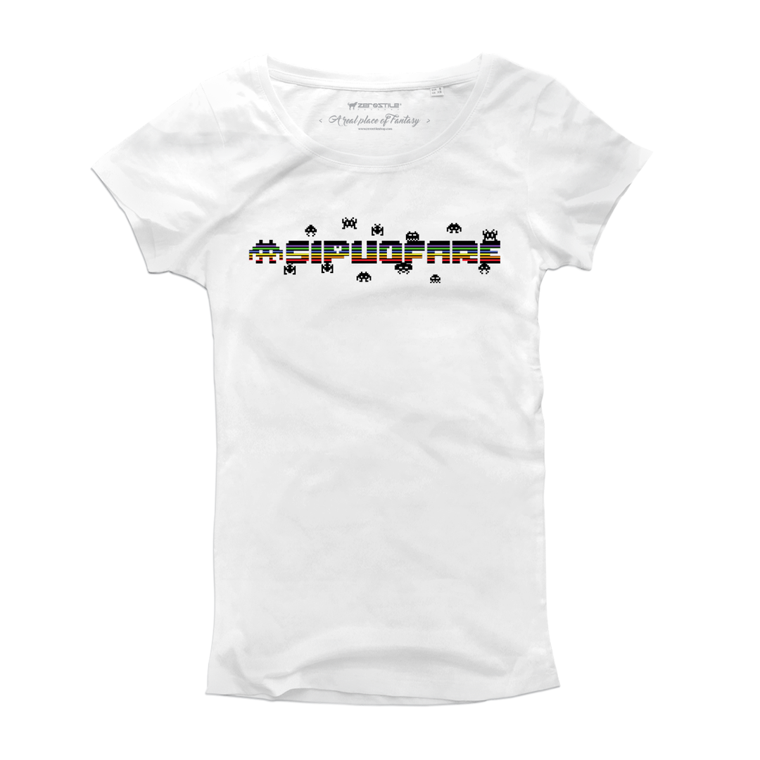 T Shirt donna - Game - Si può Fare