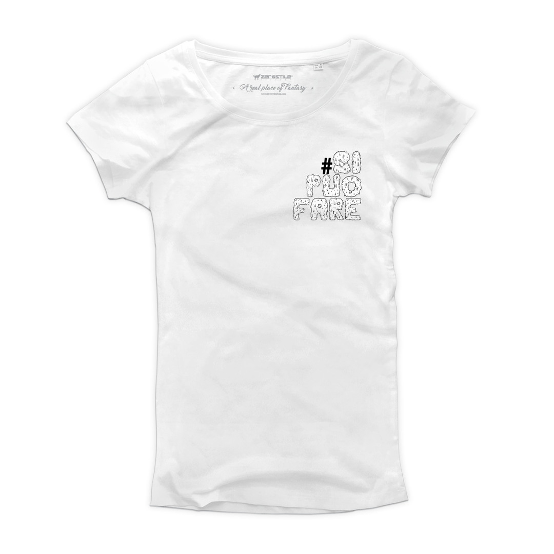 T Shirt donna - Monster - Si può Fare