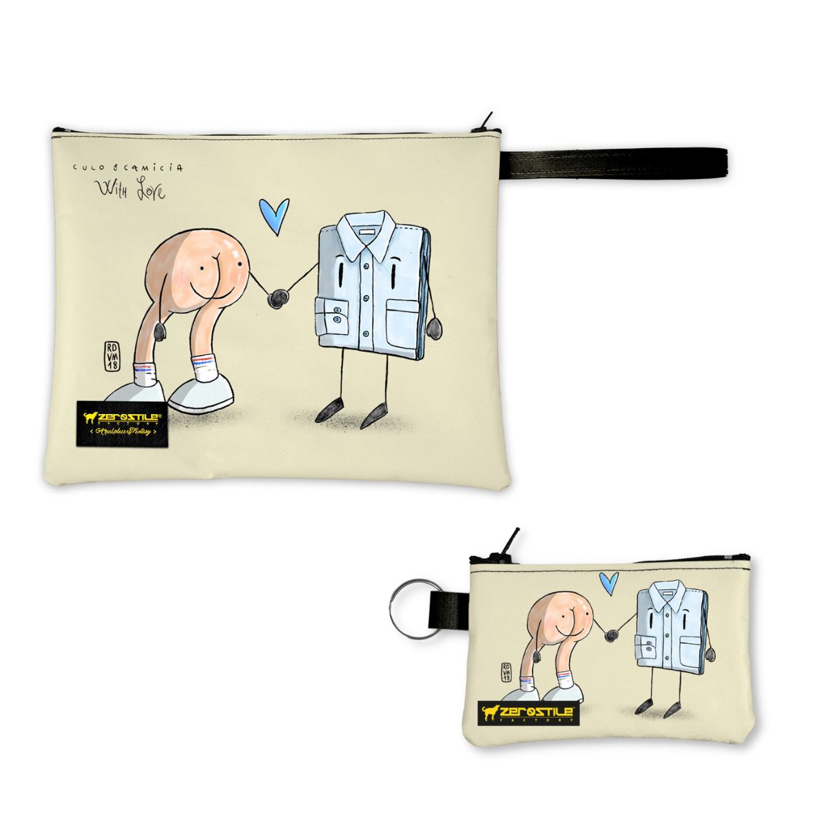 Bundle Accessori - Pochette & Portaspicci - With Love