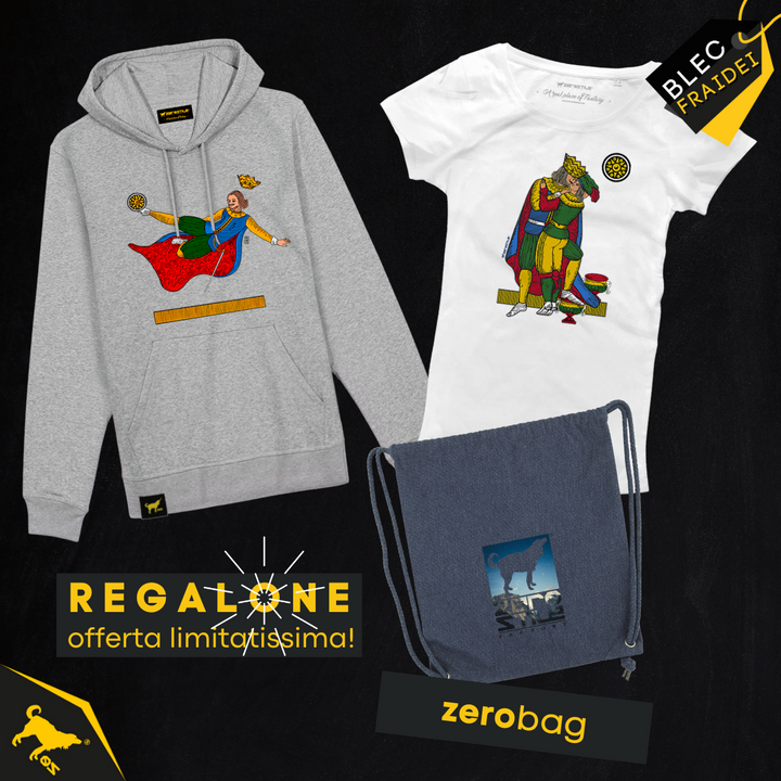 T Shirt uomo - Risikheart con REGALO - Black Friday 23