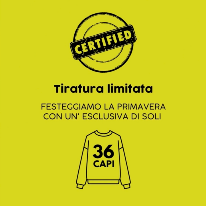 Felpa Girocollo - Spring Collection - Tiratura Limitata