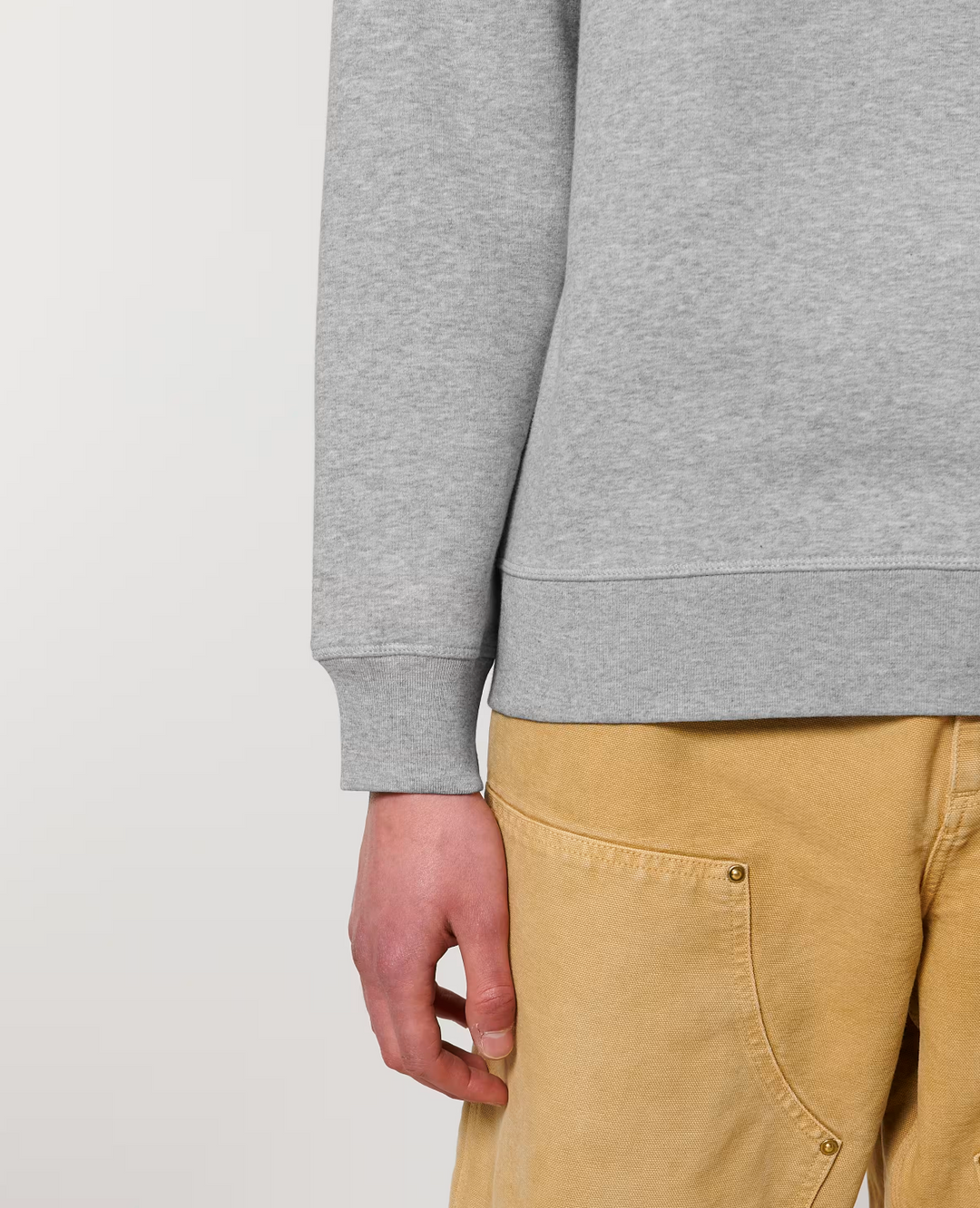 Felpa Girocollo uomo -Musicassetta & Matita - With Love