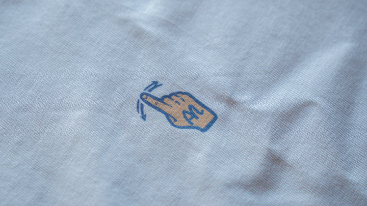 T Shirt uomo -AncheNo! - Manina logo
