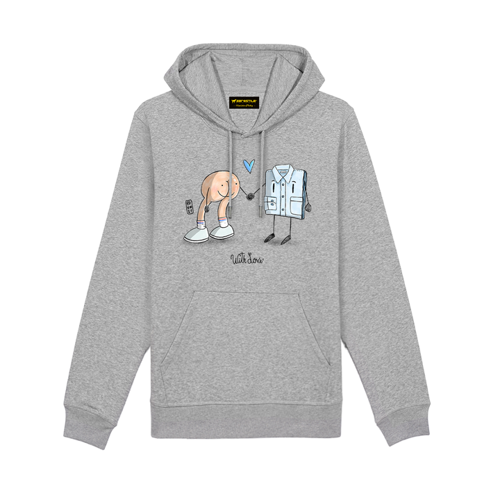 Felpa Cappuccio uomo - Culo & Camicia - With Love