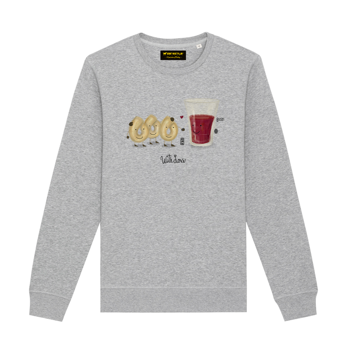 Felpa Girocollo uomo - Tarallucci & Vino - With Love