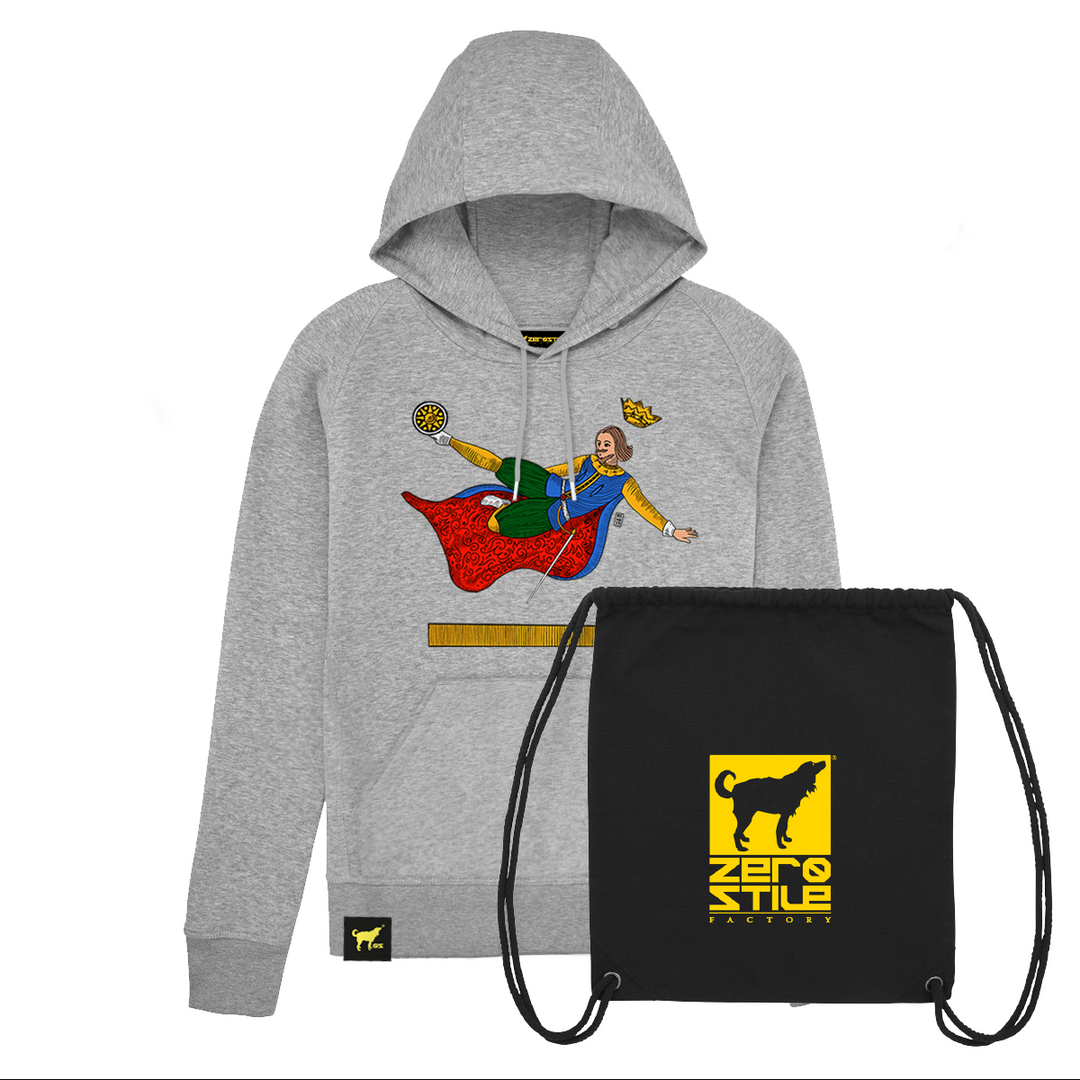 Felpa Cappuccio Donna - Sforbiciata Chalaca con REGALO - Black Friday 23