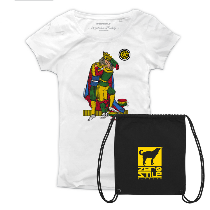 T Shirt donna - Il Bacio con REGALO - Black Friday 23