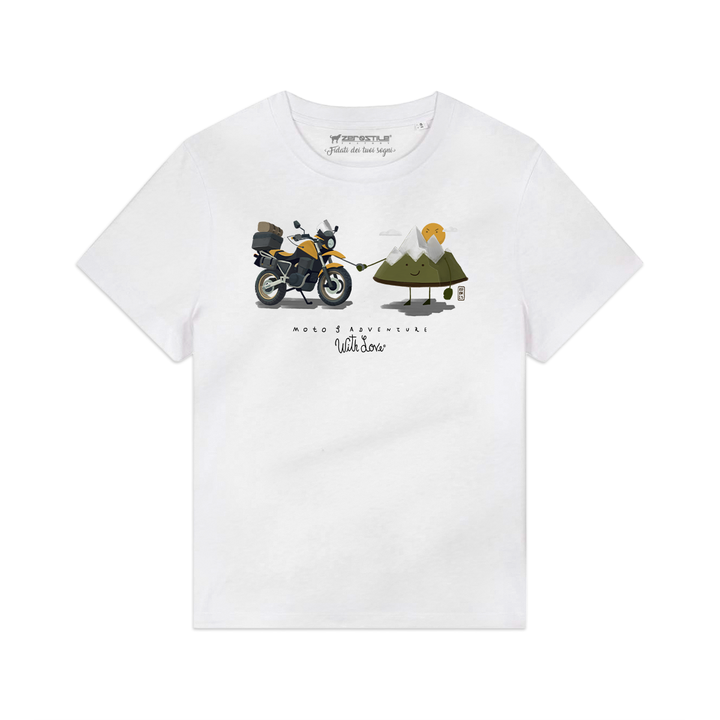 T Shirt donna - Moto & Adventure - With Love