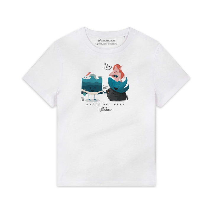 T Shirt donna - La voce del mare - With Love