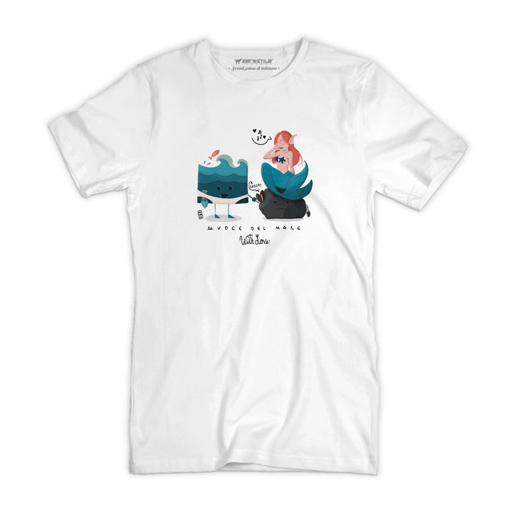 T Shirt uomo - La voce del mare - With Love