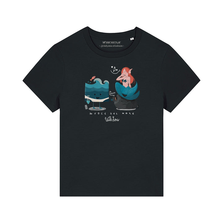 T Shirt donna - La voce del mare - With Love