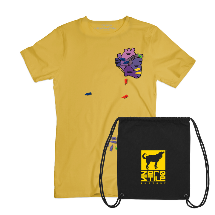 T Shirt uomo - Risikheart con REGALO - Black Friday 23