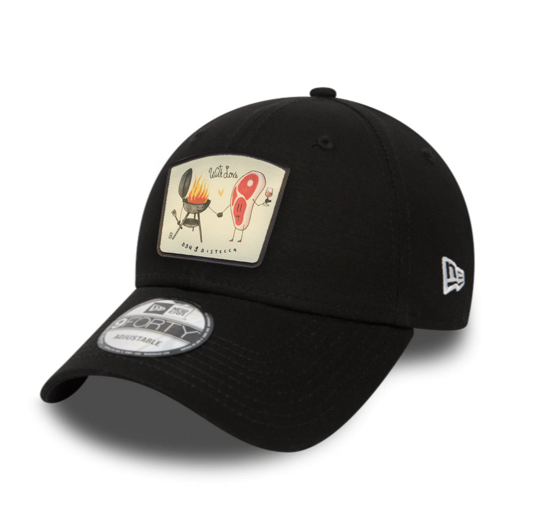 Caps New Era New York Yankees MLB Patch 9FORTY A-Frame Trucker Adjustable Cap Black (60667680 Caps New Era New York Yankees MLB Patch 9FORTY A-Frame Trucker Adjustable Cap Black (60667680