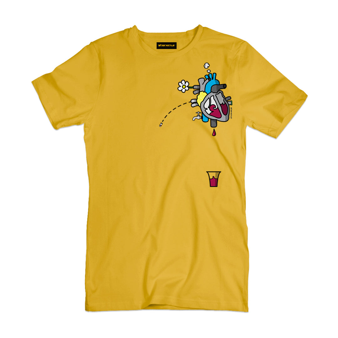 T Shirt uomo - CuorVino - Hearts