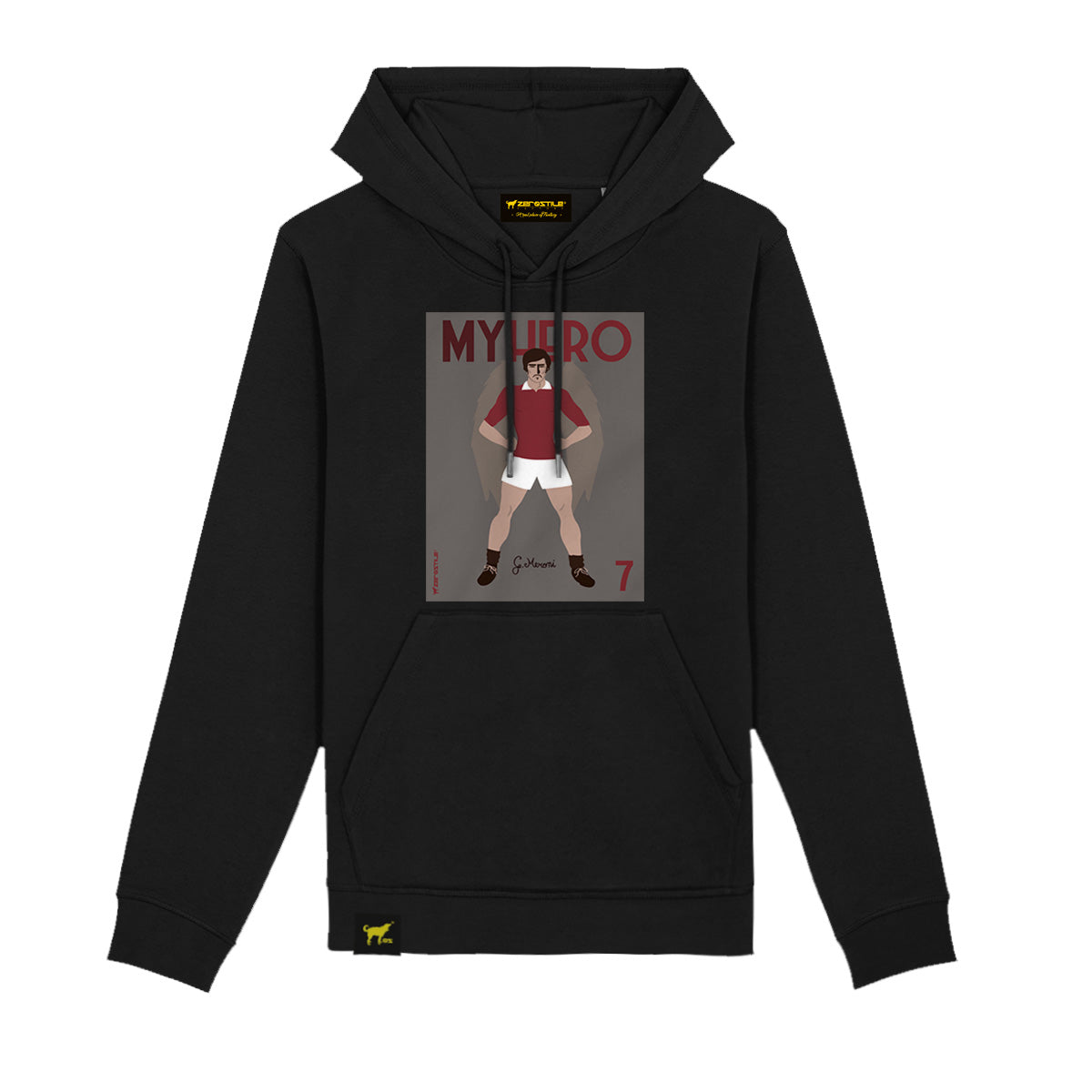 Felpa Uomo Felpa Nera Cappuccio Retro Nike Felpa Cappuccio Vintage