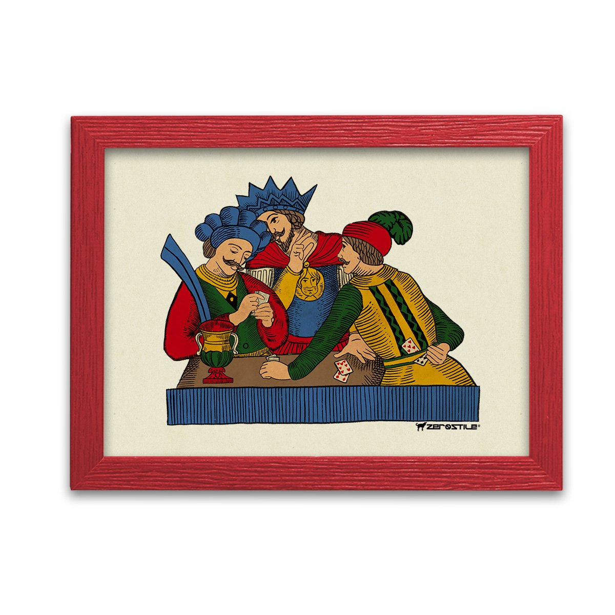 L'Azzardo - Il Gioco dell'Arte - Quadro