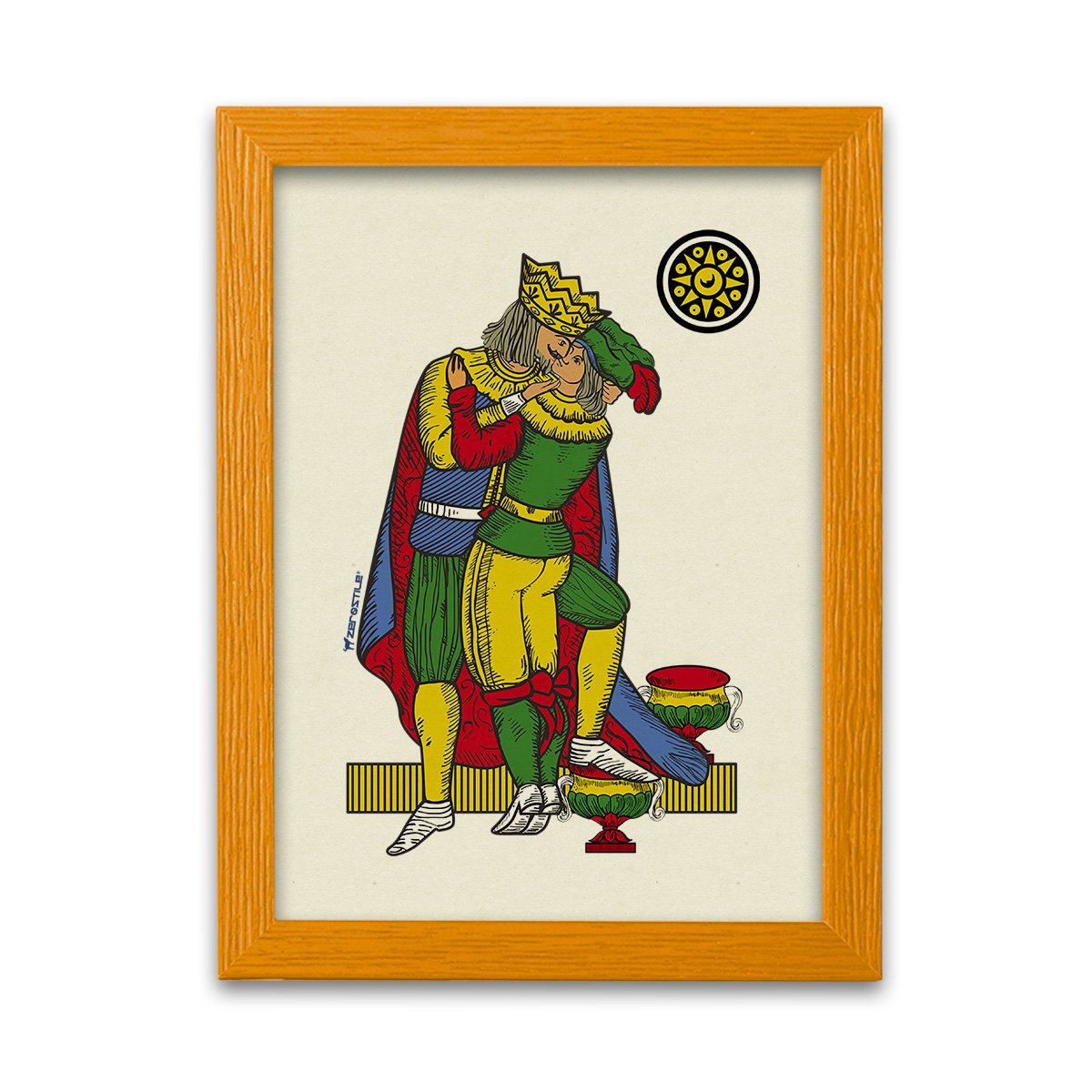 Il Bacio - Il Gioco dell'Arte - Quadro