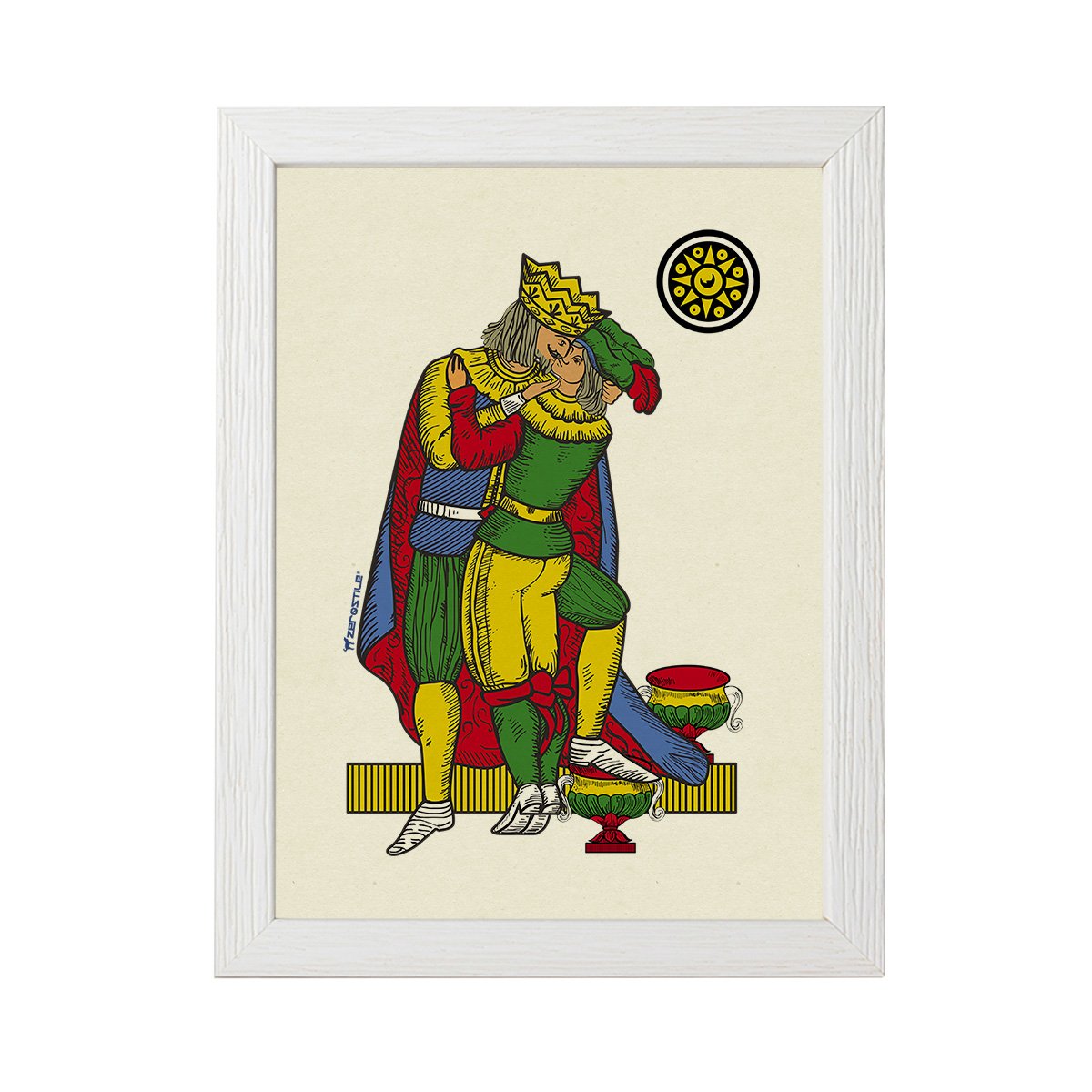 Il Bacio - Il Gioco dell'Arte - Quadro
