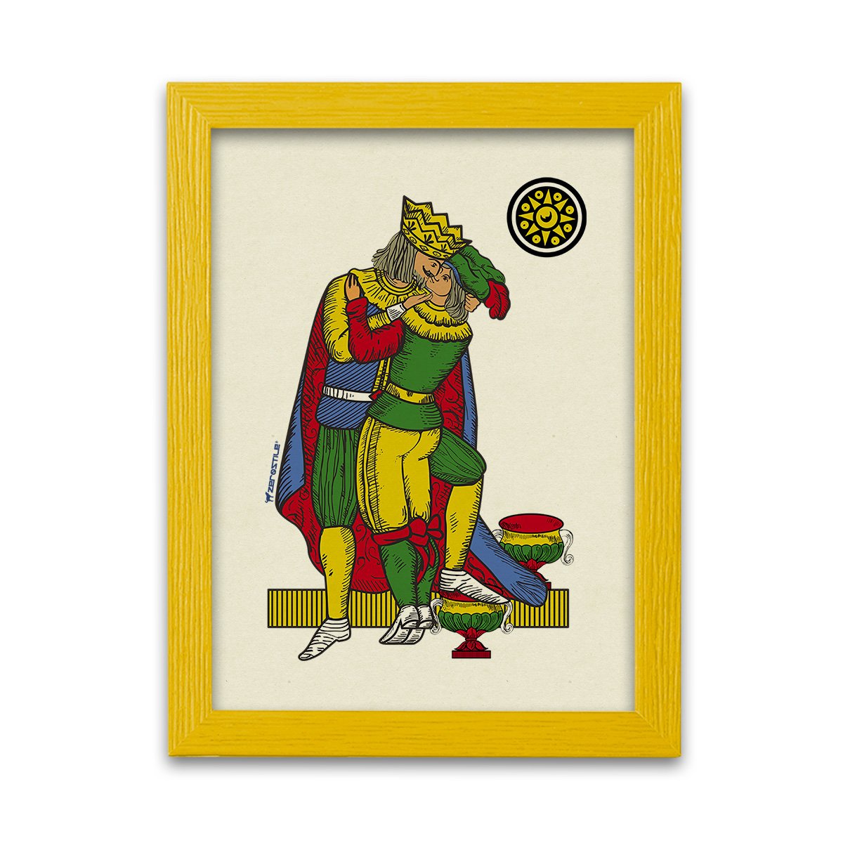 Il Bacio - Il Gioco dell'Arte - Quadro
