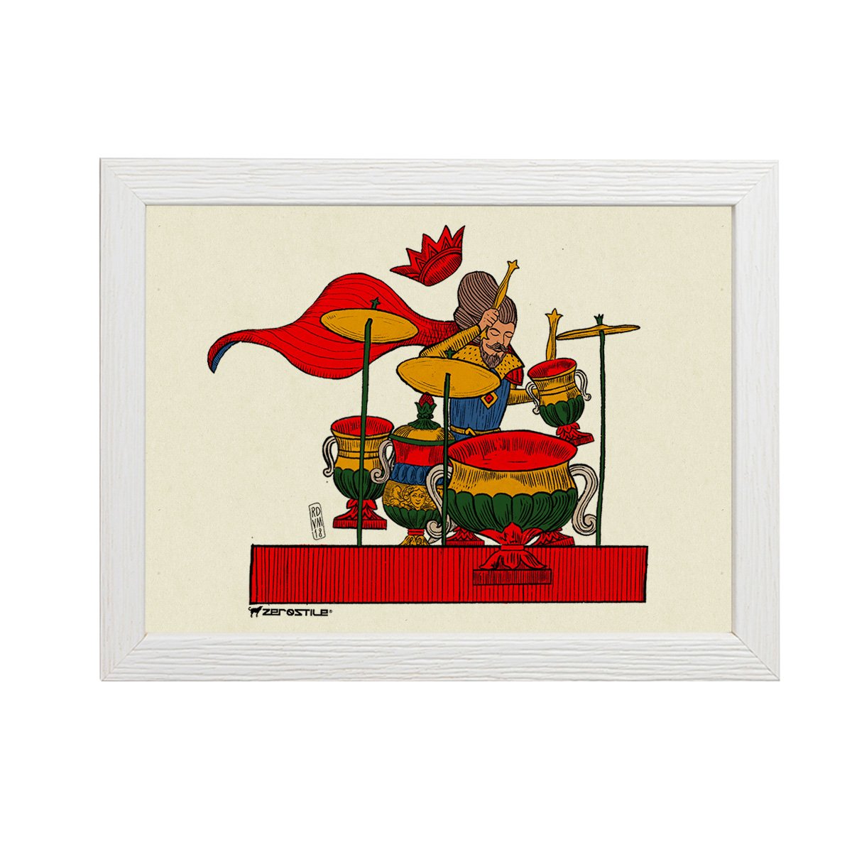Drum di Coppe - Il Gioco del Rock - Quadro