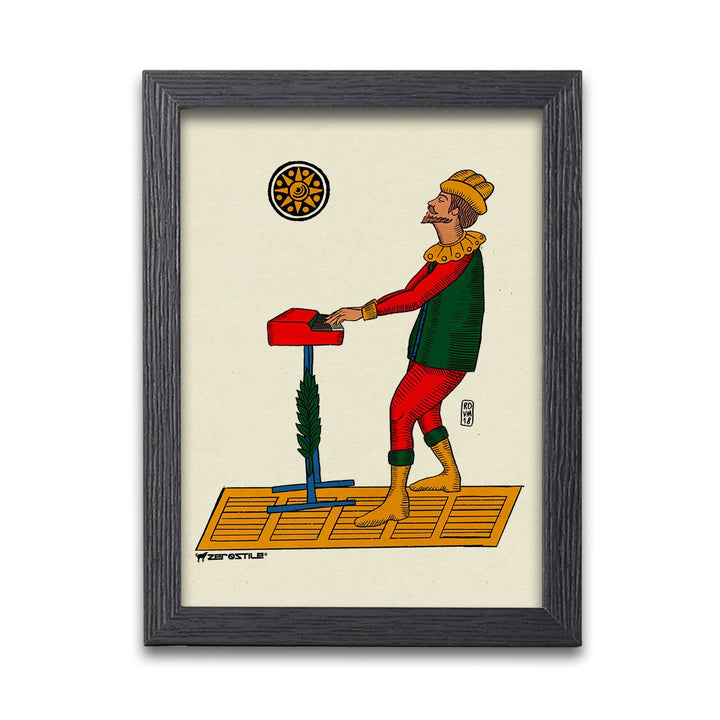 Nove di Keyboard - Il Gioco del Rock - Quadro