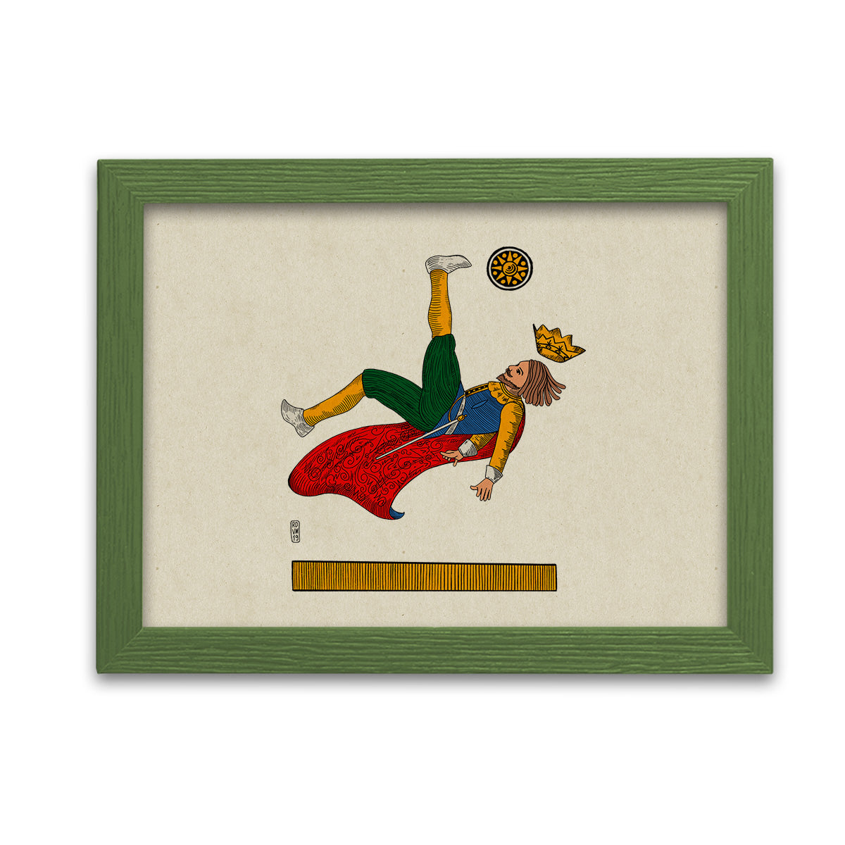 Rovesciata Chilena - Il Gioco dello Sport - Quadro