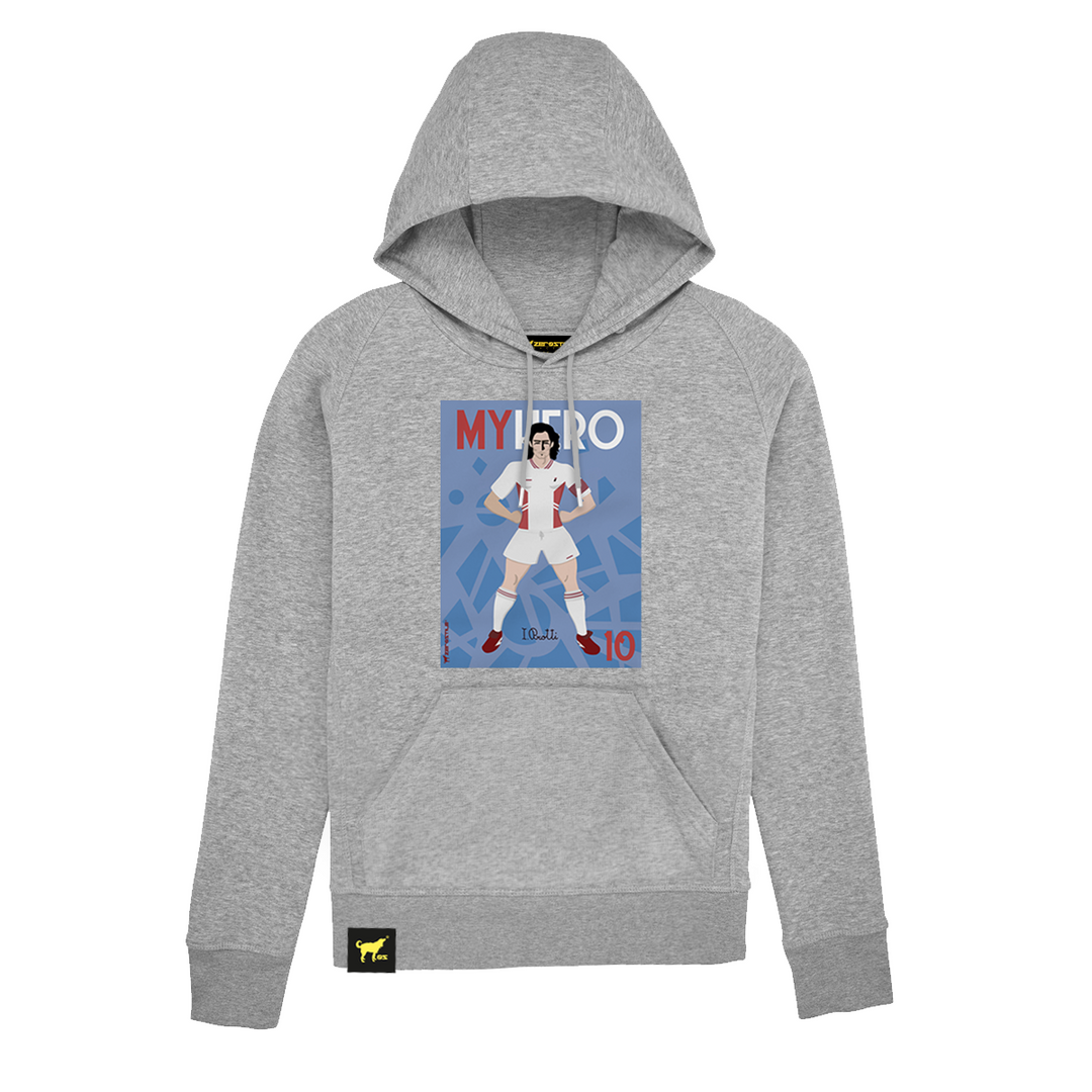 Felpa Cappuccio donna Igor Protti 1992-1996 Vintage My Hero