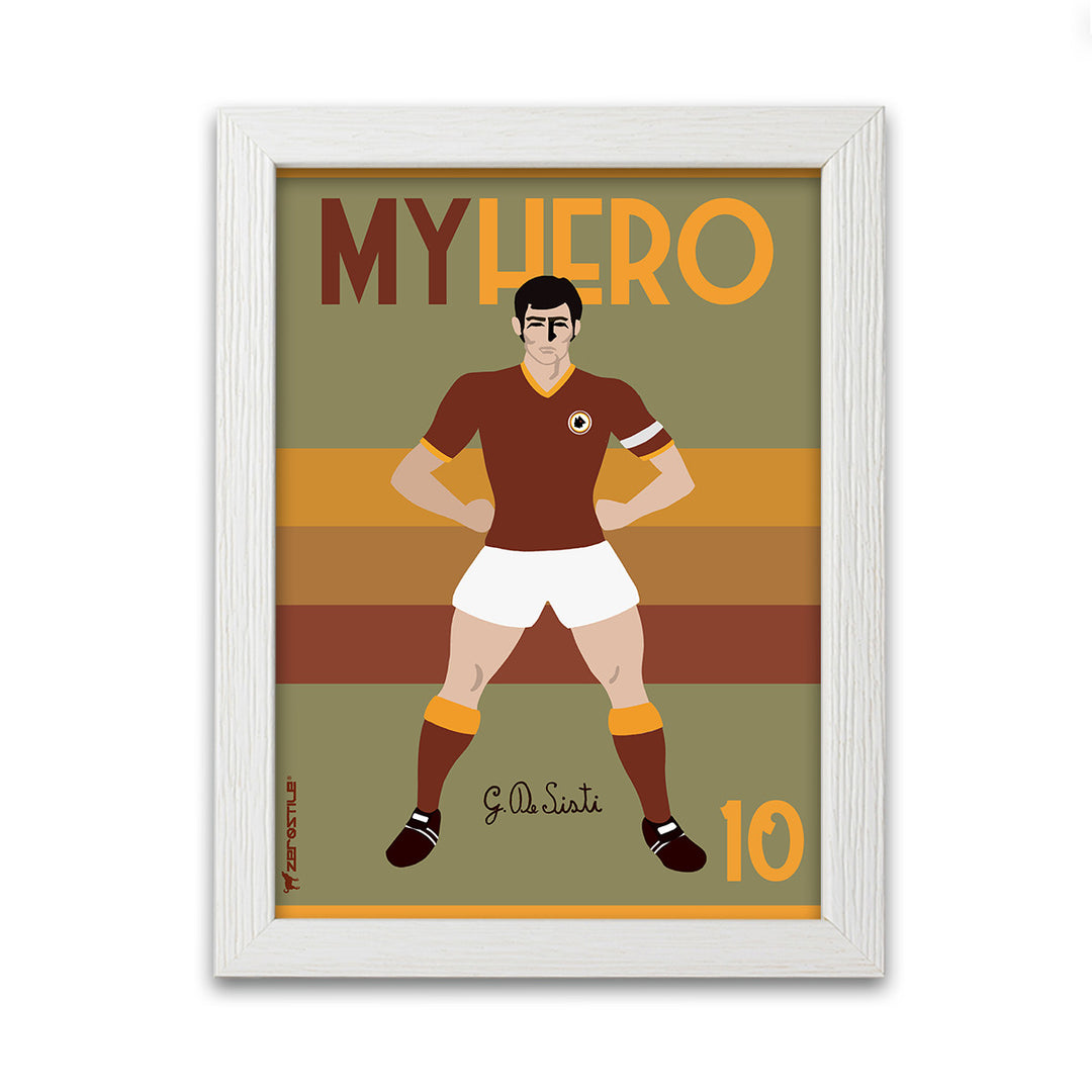 De Sisti 60-65 e 74-79 - My Hero - Quadro