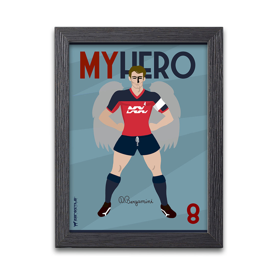 Denis Bergamini - My Hero - Quadro