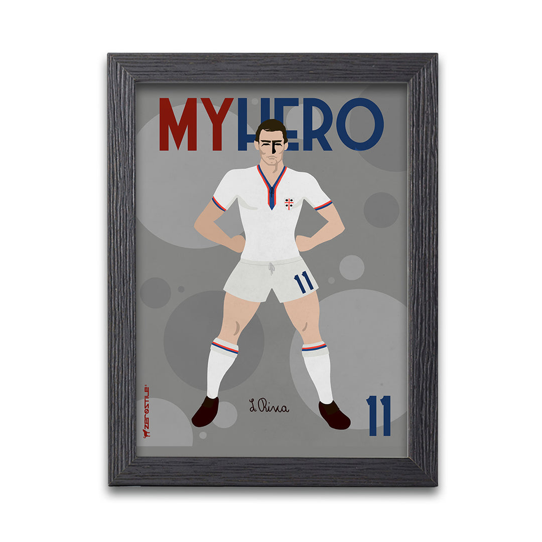 Gigi Riva - My Hero - Quadro