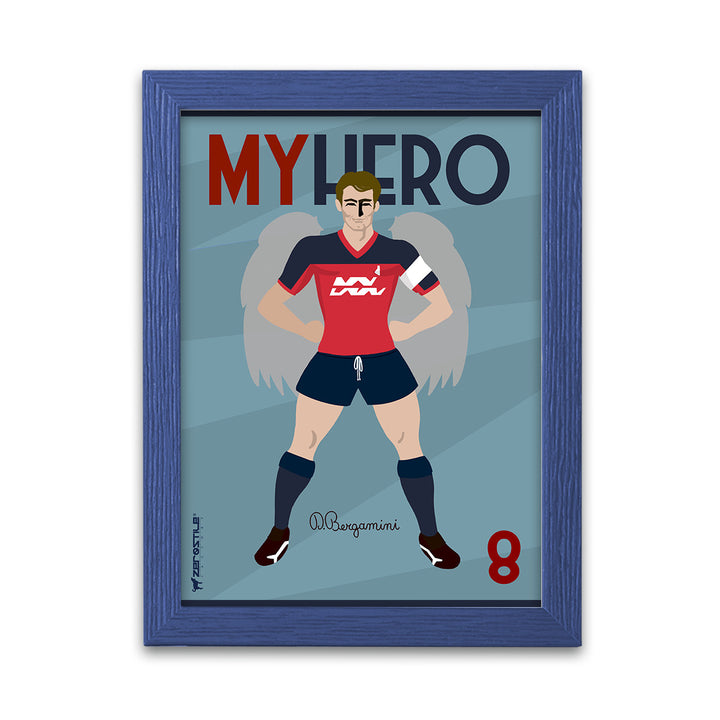 Denis Bergamini - My Hero - Quadro