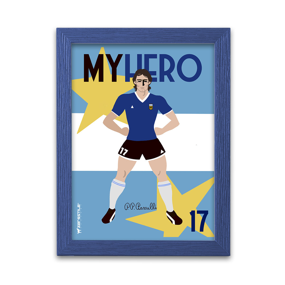 Pedro Pablo Pasculli Nazionale - My Hero - Quadro