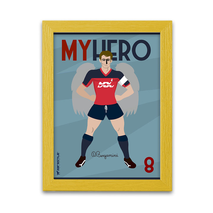 Denis Bergamini - My Hero - Quadro