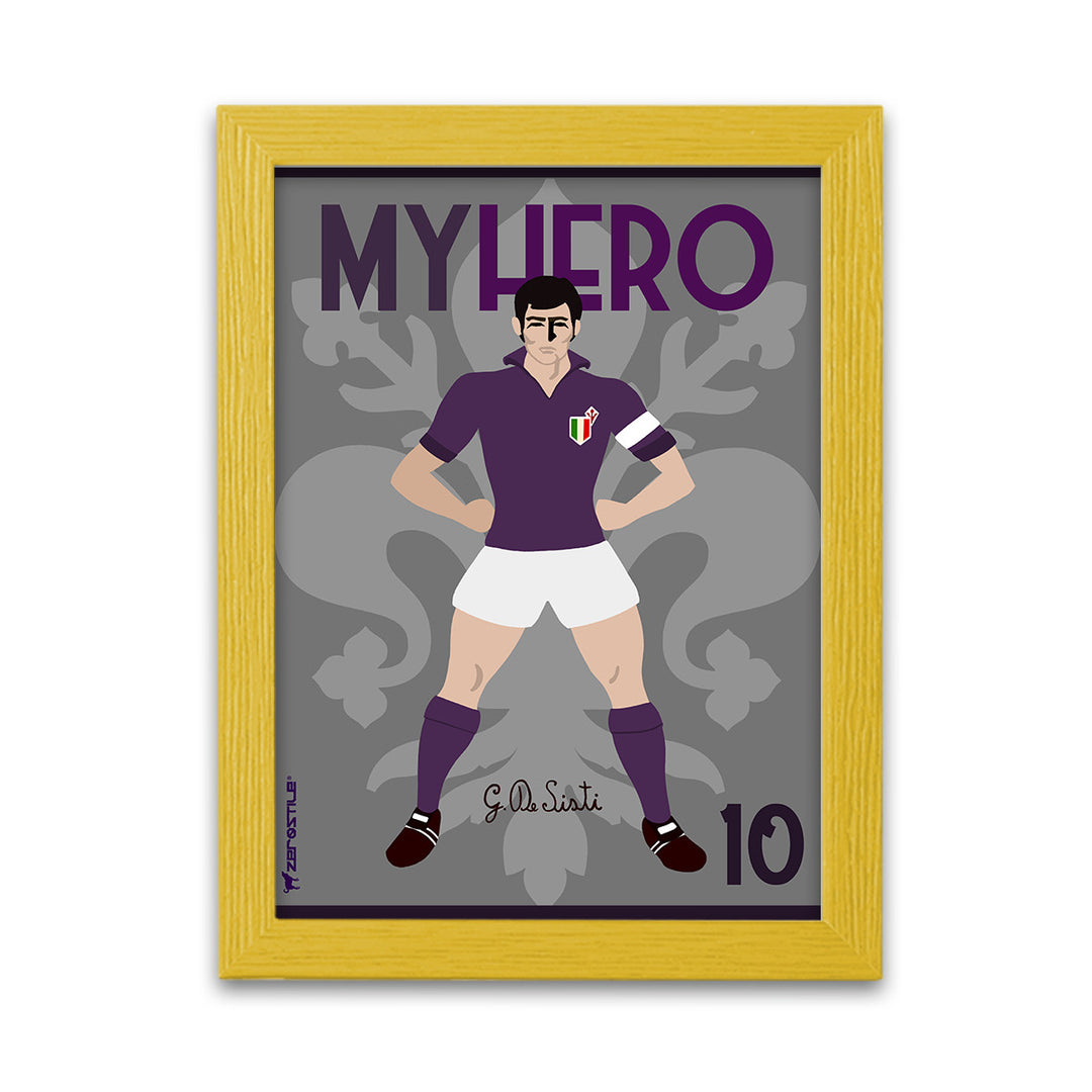 De Sisti 65-74 - My Hero - Quadro