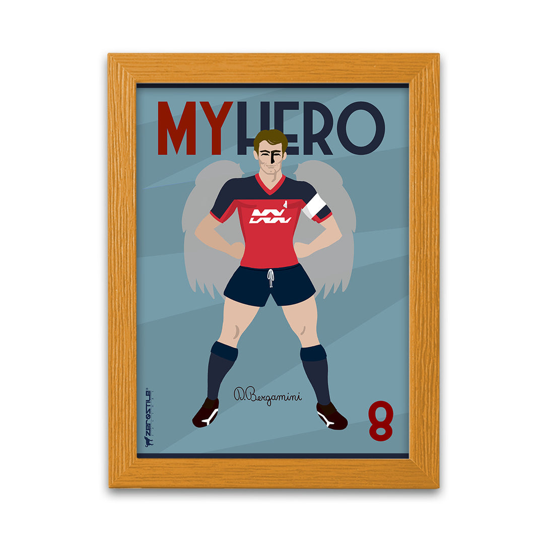 Denis Bergamini - My Hero - Quadro