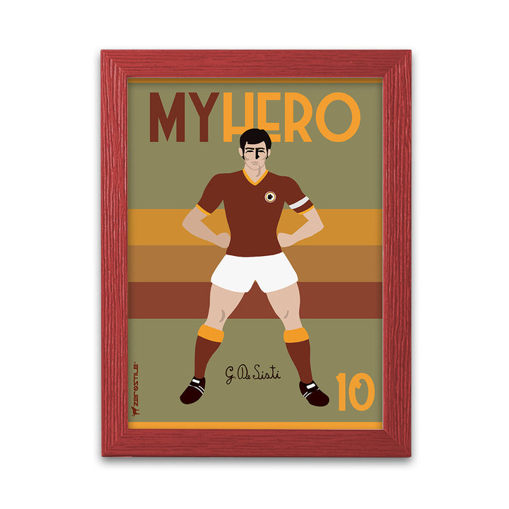 De Sisti 60-65 e 74-79 - My Hero - Quadro