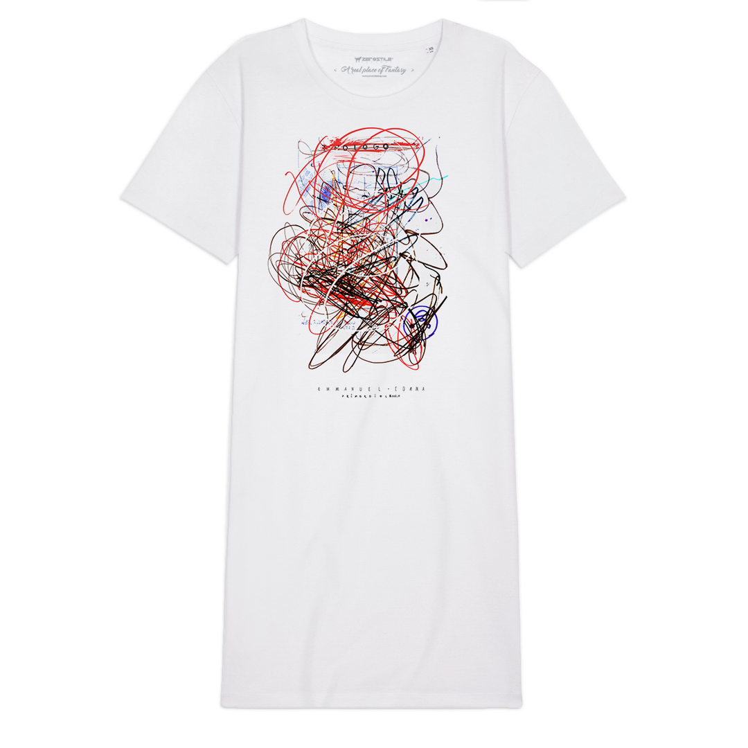T Shirt Dress donna - Primordial 002 - Emmanuel Comma