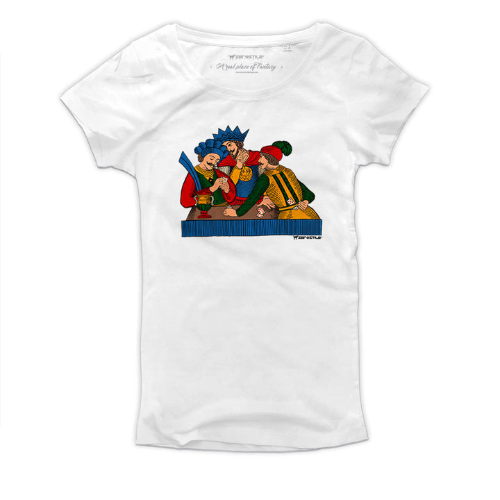 T Shirt donna - L'Azzardo - Il Gioco dell'Arte
