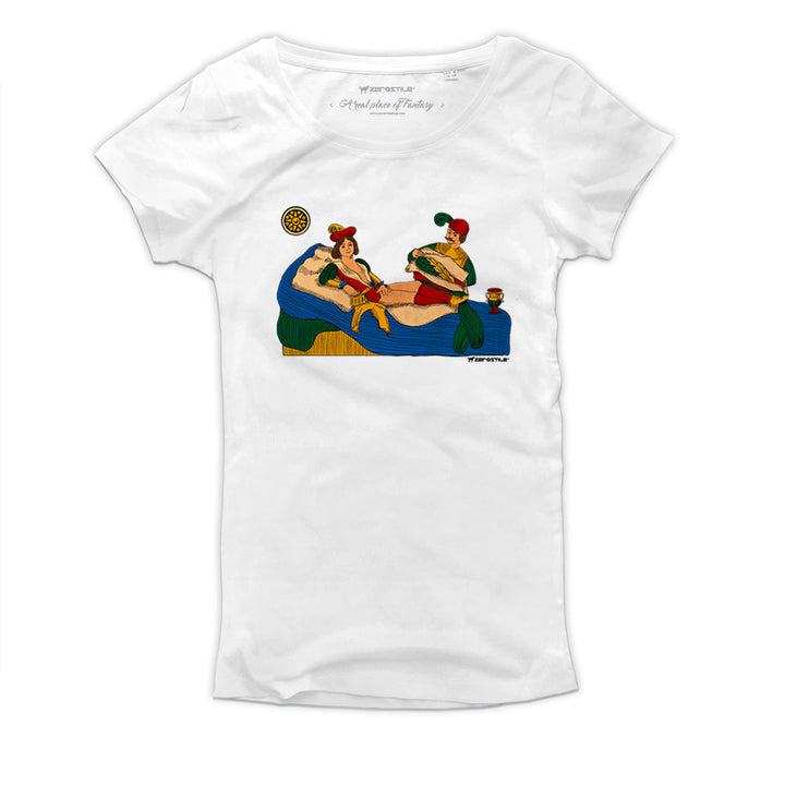 T Shirt donna - Olimpia - Il Gioco dell'Arte