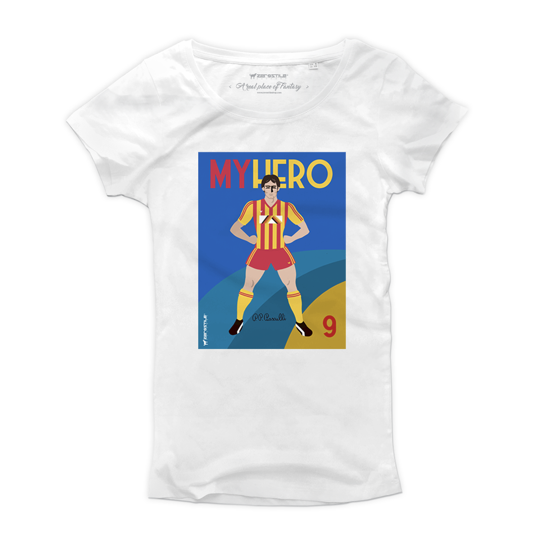 T Shirt donna - Pedro Pablo Pasculli Vintage - My Hero