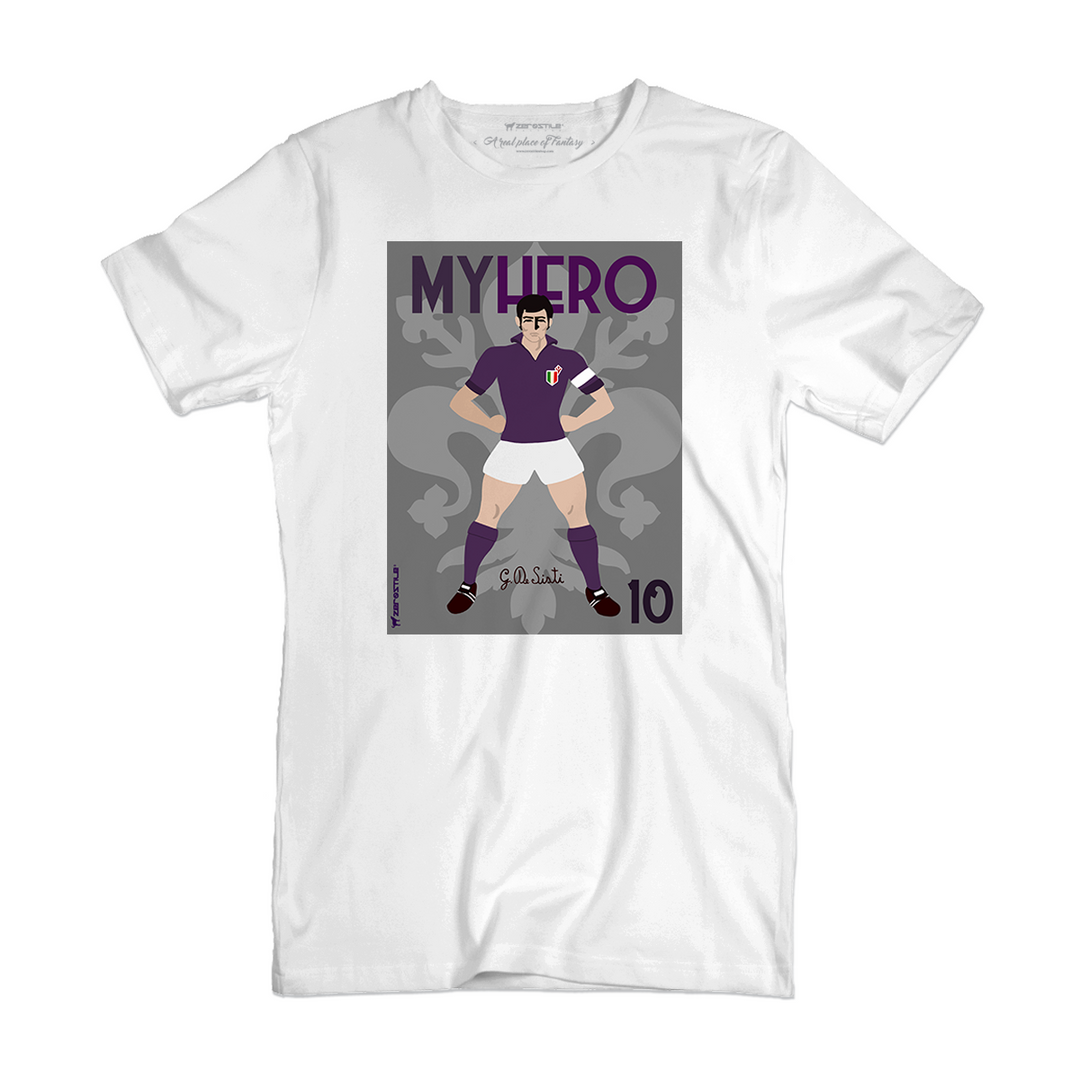 T Shirt uomo - De Sisti Vintage 65-74 - My Hero