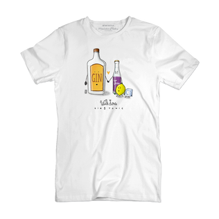 T Shirt uomo - Gin & Tonic - With Love