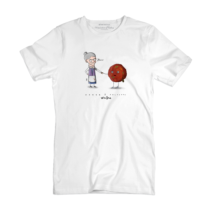 T Shirt uomo - Nonna & Polpette - With Love