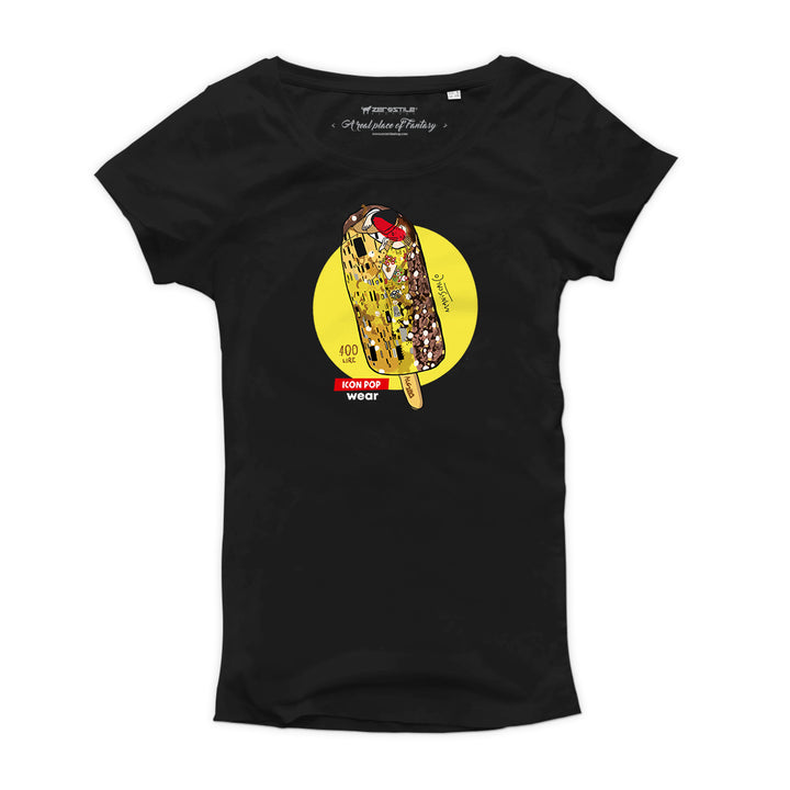 T Shirt donna - Croccante Klimt - Arte delle Icone
