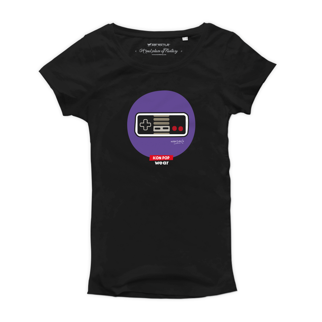 T Shirt donna - Joypad - Oggetti Iconici