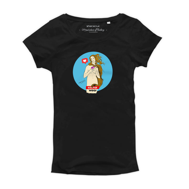 T Shirt donna - Pop Venere - Arte delle Icone