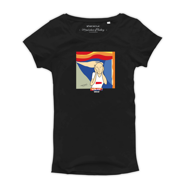 T Shirt donna - Urlo Pop - Arte delle Icone